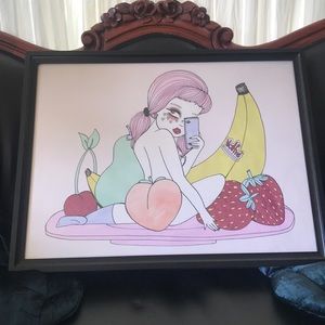 Valfre Print with frame